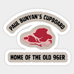 Paul Bunyan’s Cupboard Sticker